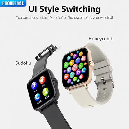 Y13 Smart Watch with Call Function Fitness Tracker Heart Rate Monitor Alarm Clock for Outdoor Sports Monitoring