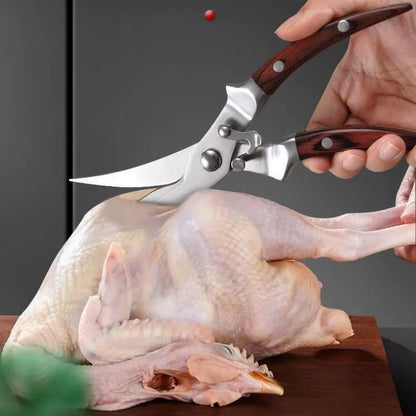 Multifunctional Kitchen Scissors Stainless Steel Cutting Knife for Fish Chicken Bone Cooking Chef Device Gadget Tool Accessories