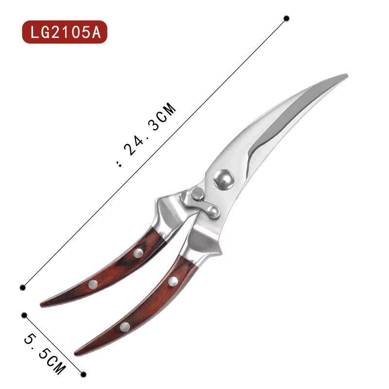 Multifunctional Kitchen Scissors Stainless Steel Cutting Knife for Fish Chicken Bone Cooking Chef Device Gadget Tool Accessories