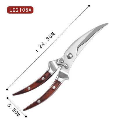 Multifunctional Kitchen Scissors Stainless Steel Cutting Knife for Fish Chicken Bone Cooking Chef Device Gadget Tool Accessories