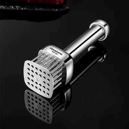 304 Stainless Steel Meat Hammer Needle Steak Tender Needle Pork Chop Loose Meat Needle Hammer Stainless Steel Hole Piercer