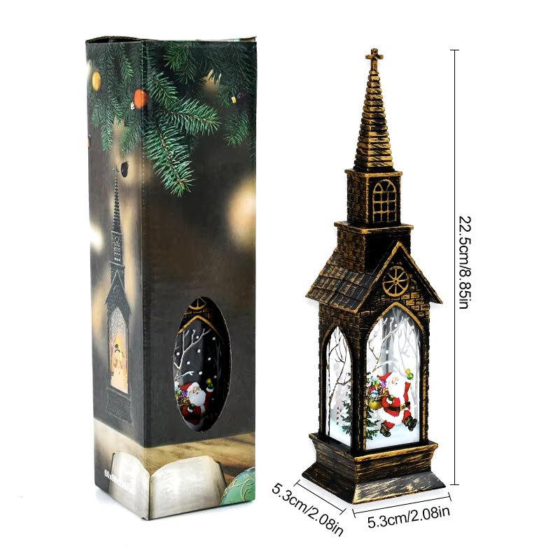 Christmas LED Night Light Santa Claus Snowman Fairy Light Lantern Table Ornament 2024 Christmas Home Decoration Xmas Neol 2025