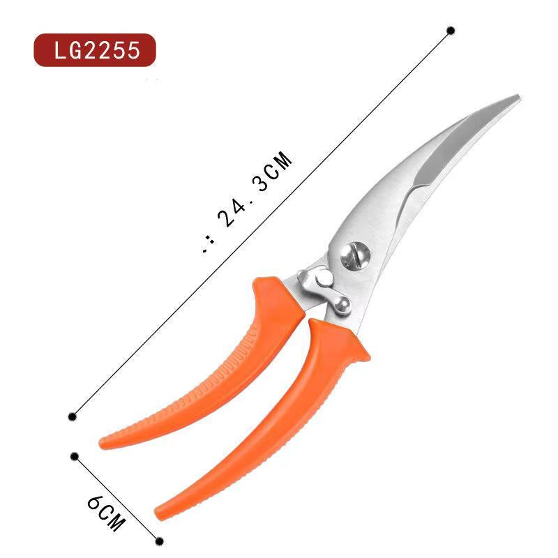 Multifunctional Kitchen Scissors Stainless Steel Cutting Knife for Fish Chicken Bone Cooking Chef Device Gadget Tool Accessories