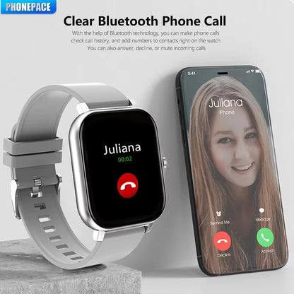 Y13 Smart Watch with Call Function Fitness Tracker Heart Rate Monitor Alarm Clock for Outdoor Sports Monitoring