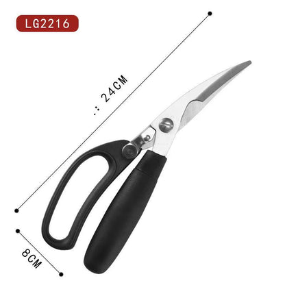 Multifunctional Kitchen Scissors Stainless Steel Cutting Knife for Fish Chicken Bone Cooking Chef Device Gadget Tool Accessories
