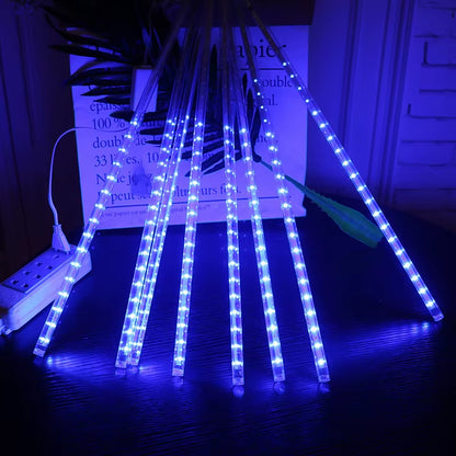 Christmas LED Meteor Garland Festoon Holiday Strip Light Outdoor Waterproof Fairy String Lights for Street Decoration