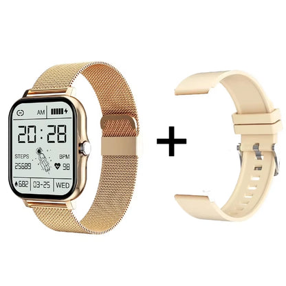 Y13 Smart Watch with Call Function Fitness Tracker Heart Rate Monitor Alarm Clock for Outdoor Sports Monitoring