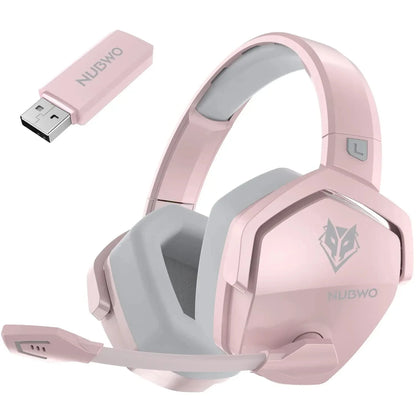 G06 Dual Wireless Gaming Headset with Microphone for PS5, PS4, PC, Mobile, Switch, 2.4Ghz Bluetooth 5.3 Gaming Headphones