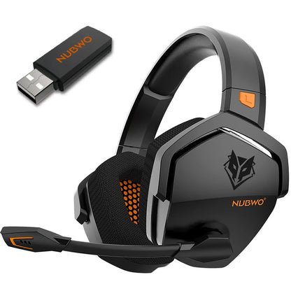 G06 Dual Wireless Gaming Headset with Microphone for PS5, PS4, PC, Mobile, Switch, 2.4Ghz Bluetooth 5.3 Gaming Headphones