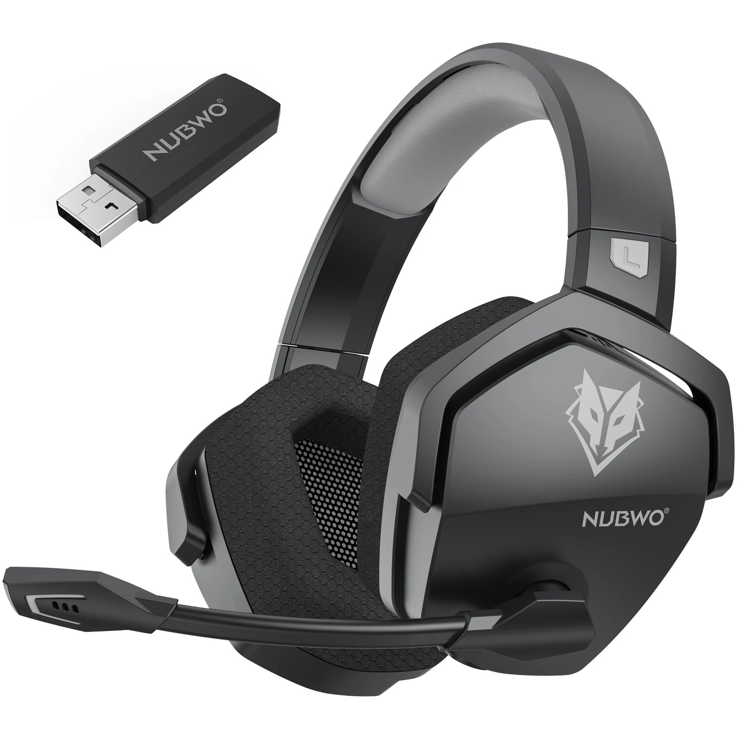G06 Dual Wireless Gaming Headset with Microphone for PS5, PS4, PC, Mobile, Switch, 2.4Ghz Bluetooth 5.3 Gaming Headphones