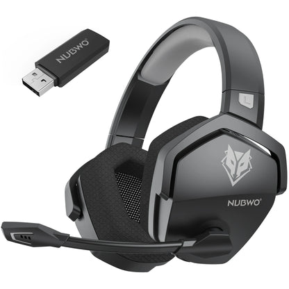 G06 Dual Wireless Gaming Headset with Microphone for PS5, PS4, PC, Mobile, Switch, 2.4Ghz Bluetooth 5.3 Gaming Headphones