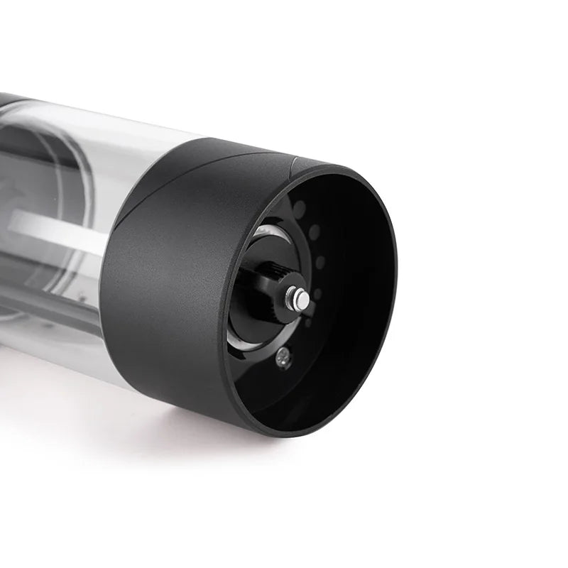 2024 NEW  Electric Grinder Pepper Seasonings Spices Grain Mill Salt Shaker LED Light 6 Modes Kitchen Cooking Tool 2Pcs Set