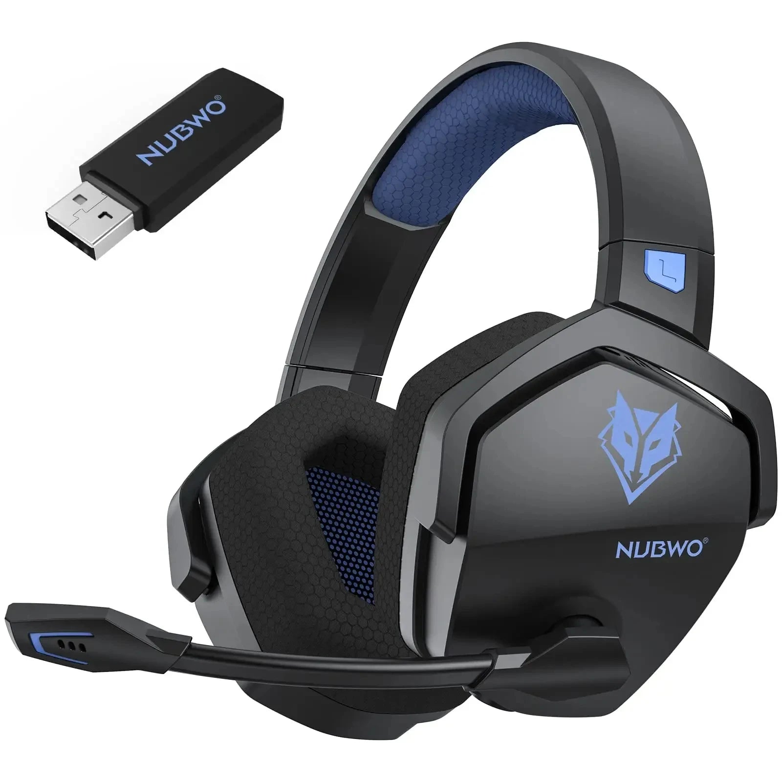 G06 Dual Wireless Gaming Headset with Microphone for PS5, PS4, PC, Mobile, Switch, 2.4Ghz Bluetooth 5.3 Gaming Headphones