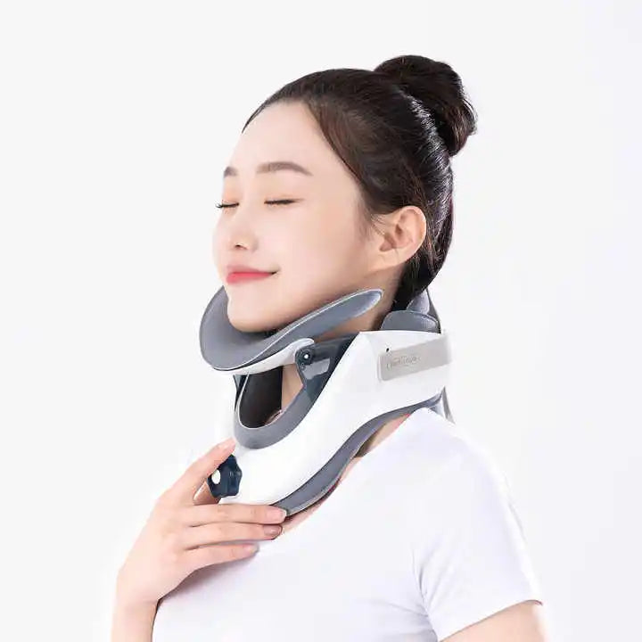 Air Sac Adjustable Neck Stretcher Collar for Home Traction Spine Alignment Cervical Neck Traction Device