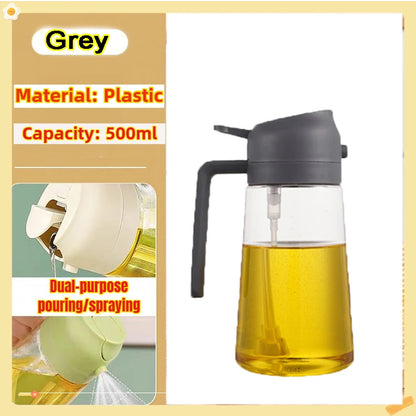 200/300/500Ml Oil Spray Bottle BBQ Cooking Olive Oil Sprayer Kitchen Baking Oil Spray Empty Bottle Vinegar Bottle Oil Brush