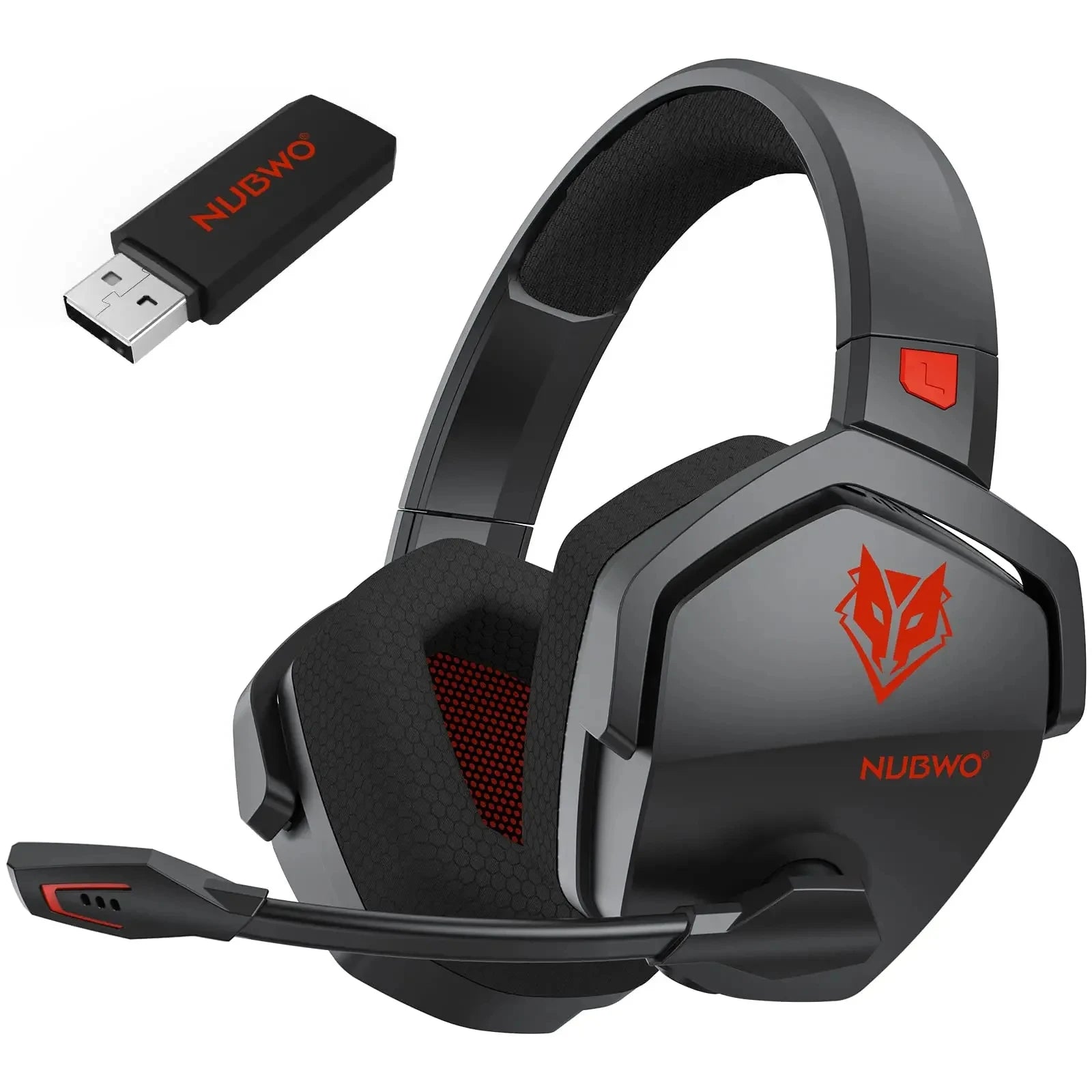 G06 Dual Wireless Gaming Headset with Microphone for PS5, PS4, PC, Mobile, Switch, 2.4Ghz Bluetooth 5.3 Gaming Headphones