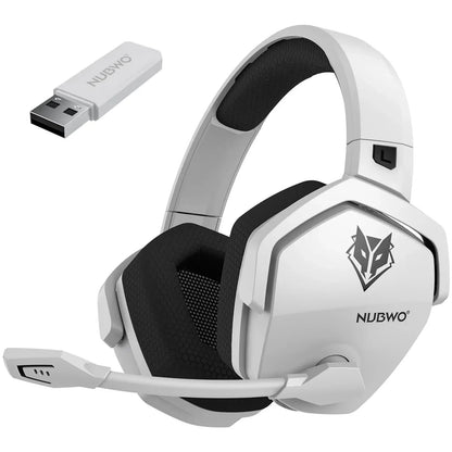 G06 Dual Wireless Gaming Headset with Microphone for PS5, PS4, PC, Mobile, Switch, 2.4Ghz Bluetooth 5.3 Gaming Headphones