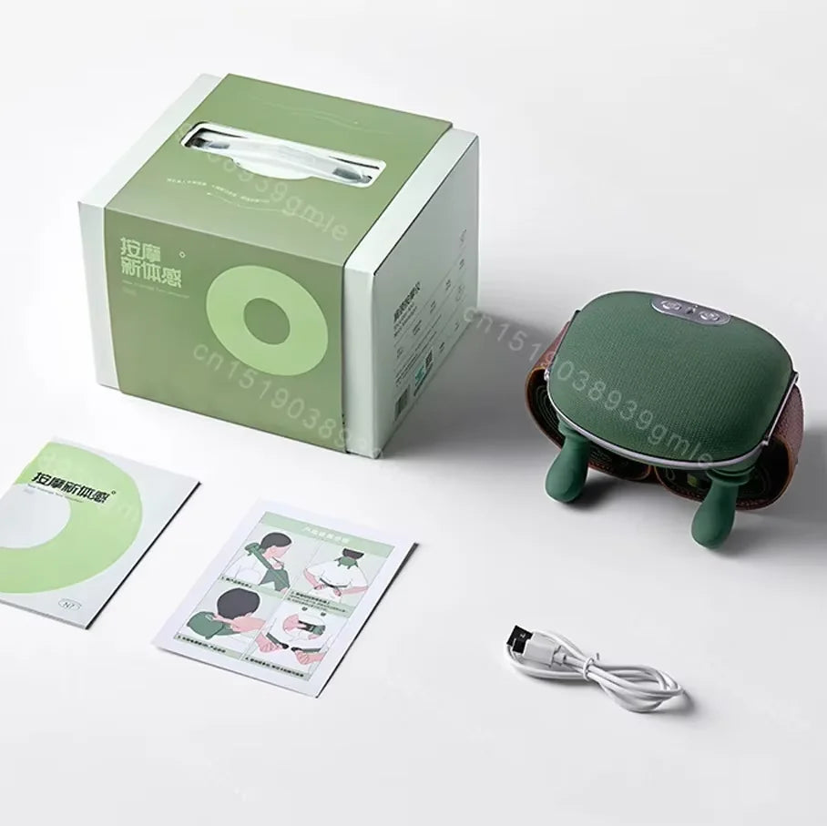 Rejuvenate Your Neck and Shoulders: Premium Heated Finger Pressure Neck Massager for Ultimate Muscle Relief and Relaxation