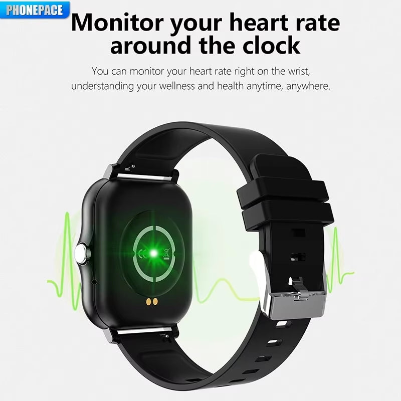 Y13 Smart Watch with Call Function Fitness Tracker Heart Rate Monitor Alarm Clock for Outdoor Sports Monitoring
