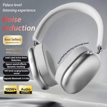 NEW Wireless Bluetooth Headphones Noise Cancelling Earphones Mic Pods over Ear Sports Gaming Headset for Apple 2025 Hot