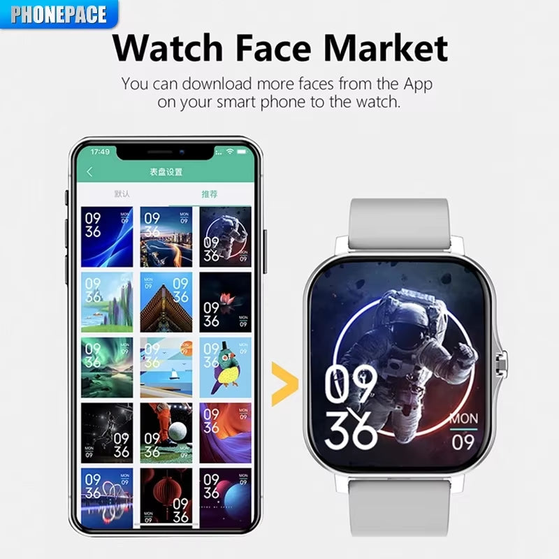 Y13 Smart Watch with Call Function Fitness Tracker Heart Rate Monitor Alarm Clock for Outdoor Sports Monitoring